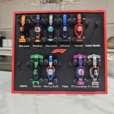 Display Plaque For Lego F1 Collectible Race Car Collections