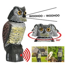 Owl Decoy Statue Protect