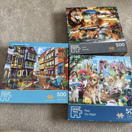 Corner piece 500 - 500, puzzle