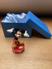 Mickey Mouse trinket box with Swarovski Crystals, by Arribas Disneyland Paris