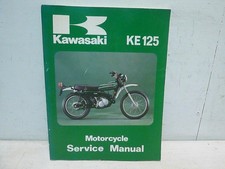 Kawasaki KE125 KS125 1974 to