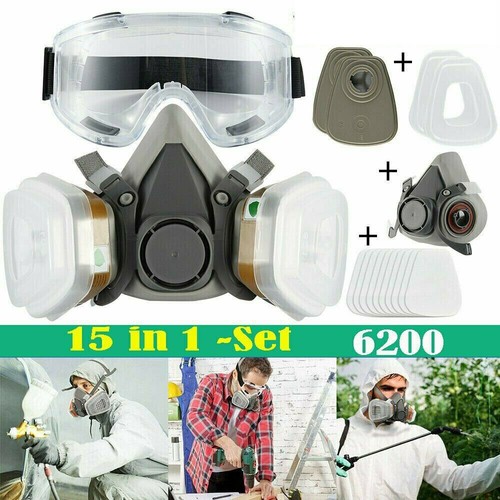 Full face respirator - in, 1