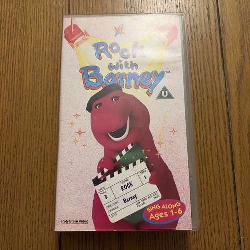 Rock with barney - barney, vhs-