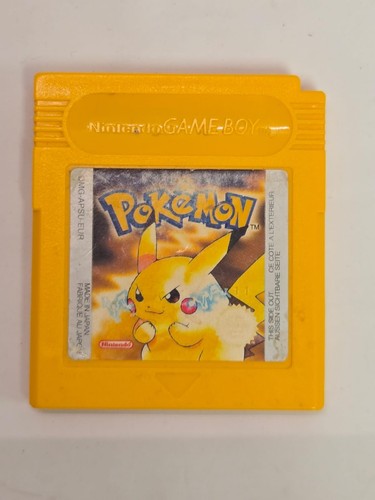 Pokemon yellow for gameboy - pokemon,