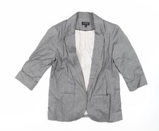 Topshop Womens Grey Jacket