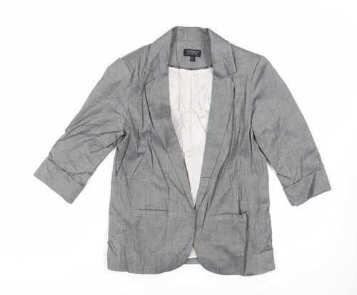 Topshop womens grey jacket - womens,