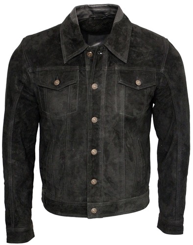 Men trucker casual black - men's,
