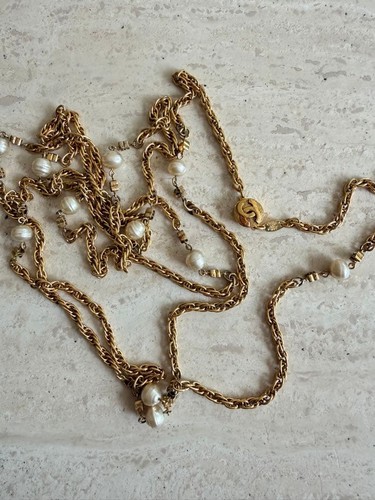Rare vtg 1982 chanel - vtg, faux