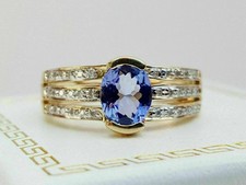 2.20 Ct Oval Cut Tanzanite