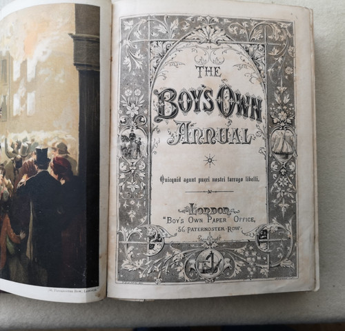Boys own paper - boys, annual