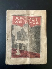 Secret Writings 1920 Book