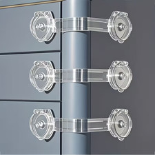 Clear baby safety cabinet - clear,