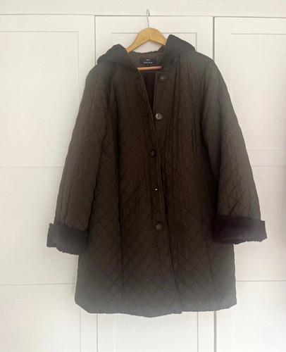 Brown khaki quilted - brown/, coat