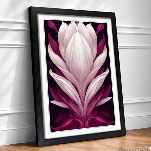 Cheery flower framed - flower,