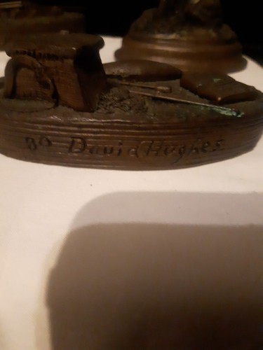 David hughes bronze resin - david,