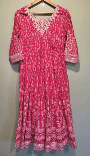 New biba fushcia pink kurta - new,
