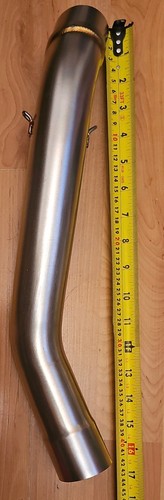 Motorbike exhaust pipe - motorbike,