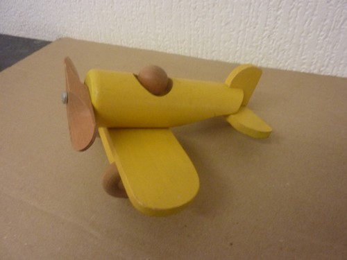 Wooden hand made - hand, aeroplane