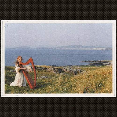 Clarsach player isle - clarsach, barra