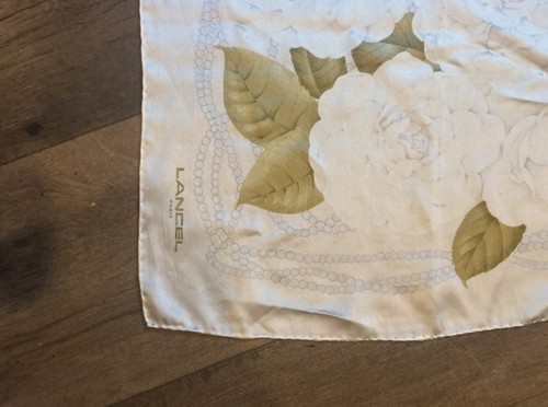 Authentic lancel silk scarf - authentic,