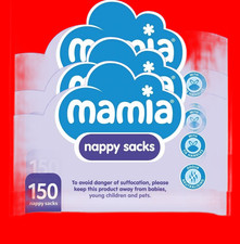 3X Mamia Nappy Sacks 150-Pack