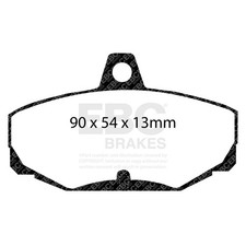 EBC DP3617C BRAKE PAD SET DISC