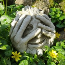 Peeping Green Man Stone