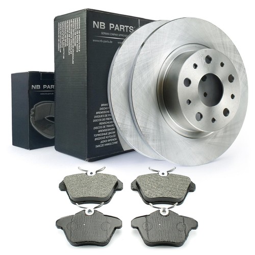 Rear brake discs - rear, pads