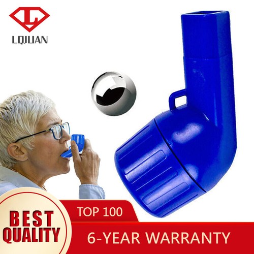Breathing exercise device for - breathing,