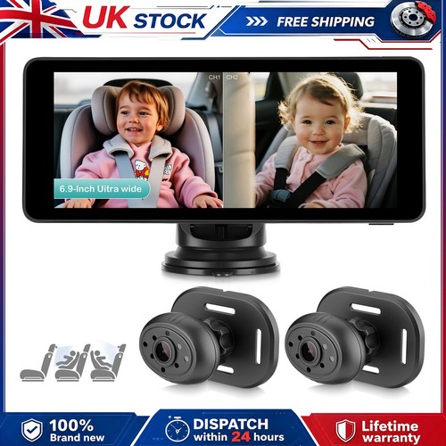 Baby car monitor wide - car,