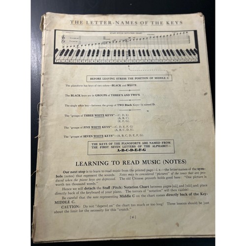 Sheet music book vintage 1937 - music,