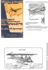 Mignet HM.14 Flying Flea Pou du Ciel Build Manuals archive 1930's period detail