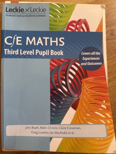 Higher maths leckie - leckie, &