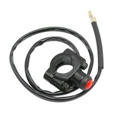 For Motorcycle Scooter ATV Engine Start Stop Billet Kill Switch Button Handlebar