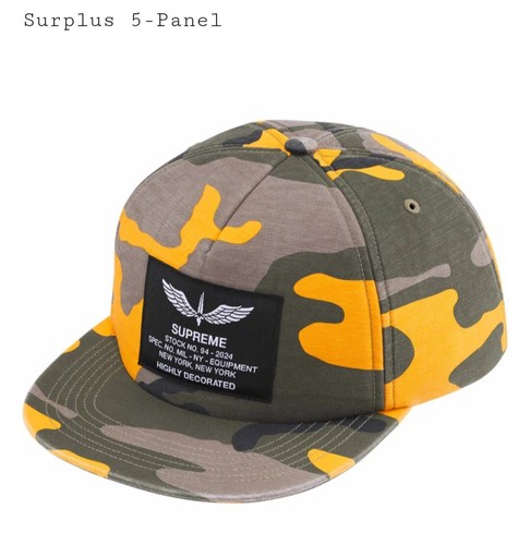 Supreme surplus panel hat - surplus, 5-panel