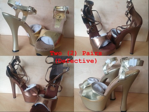 Pairs defective ladies gold - pairs,