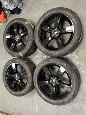 ?GENUINE LAND ROVER DEFENDER 22 INCH GLOSS BLACK ALLOY WHEELS 
