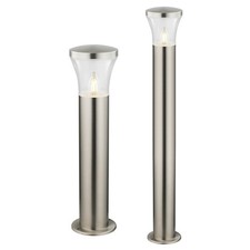 IP44 Garden Bollard Light - Stainless Steel