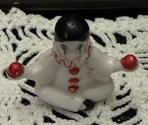 Vintage miniature harlequin - vintage,