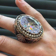 Men Silver Ice Out Large