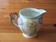 Grindley Pottery, 1920’s / Art Deco, POPPY Flower milk jug.