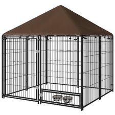 Outdoor Dog Kennel Puppy Play