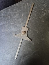 Vintage Moore and Wright depth gauge 7" Sheffield England