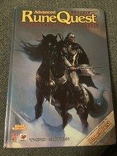 Advanced Runequest RPG 3rd Edition Games Workshop 1987 Hardback