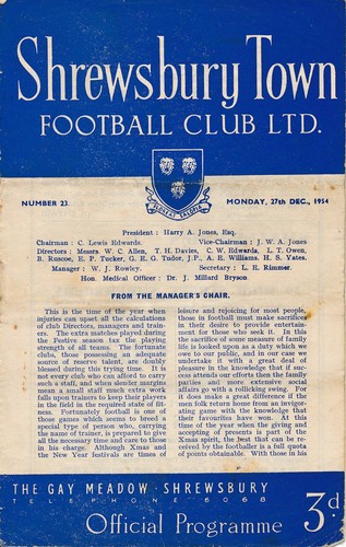 Shrewsbury town walsall - shrewsbury, v