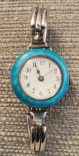 Antique silver ladies watch - antique,