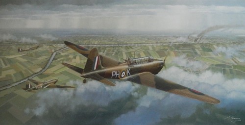 Raf fairey battle - battle, aviation