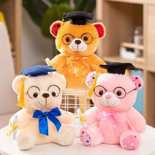 23cm graduation teddy bear - 23cm,