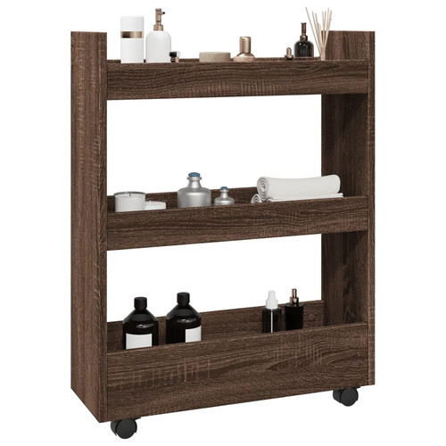 Walplus narrow storage trolley - storage,