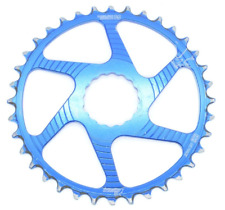 Superstar Raptor Blue Chainring 36t Narrow Wide Raceface Mount Mountain Bike MTB